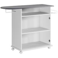 Tábua De Passar Floripa 2 Portas Branco Arte Móveis - 5