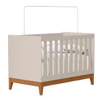 Berço Americano Mini Cama Flip Areia Fosco - Reller Móveis Areia Fosco - 1