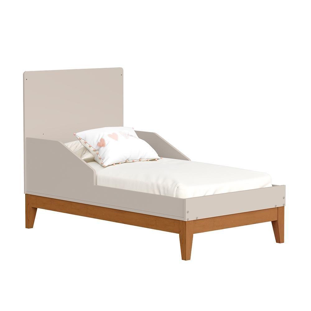 Berço Americano Mini Cama Flip Areia Fosco-savana - Reller Móveis Areia Fosco-savana - 3