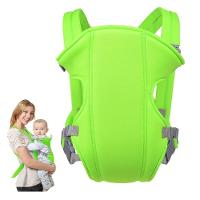 Canguru Classic Sling Carregador Mamae Bebe Passear Mochila Ergonomica 3 Em 1 Ajustavel Verde - 1