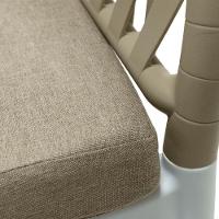 Cadeira Estofada Design Riva Em Polipropileno - Branco/nude - 7