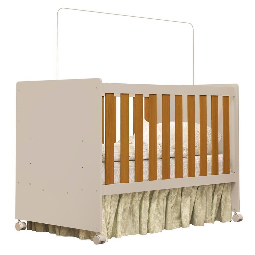 Berço Mini Cama Katatau Flex Areia Fosco-savana Fosco - Reller Móveis Areia Fosco-savana Fosco - 1