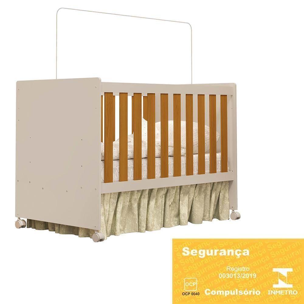 Berço Mini Cama Katatau Flex Areia Fosco-savana Fosco - Reller Móveis Areia Fosco-savana Fosco - 2