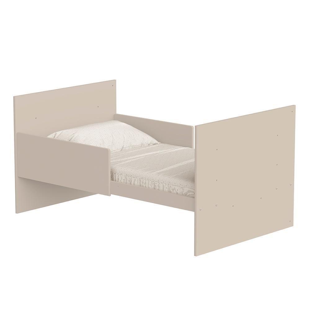 Berço Mini Cama Katatau Flex Areia Fosco-savana Fosco - Reller Móveis Areia Fosco-savana Fosco - 5