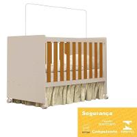 Berço Mini Cama Katatau Flex Areia Fosco-savana Fosco - Reller Móveis Areia Fosco-savana Fosco - 2