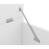 Baú Organizador Com Rodízios Multimóveis Cr35092 Branco - 4