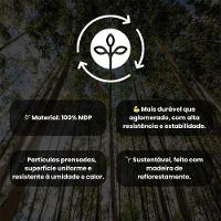 Armário Aéreo Para Cozinha 80x60 Cm 2 Portas Mdp Menu Móveis Branco - 4