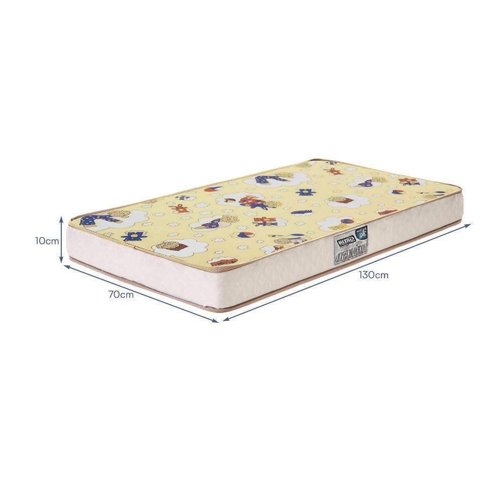 Berço Mini Cama Katatau Flex Areia Fosco Com Colchão D18 De 10cm - Reller Móveis Areia Fosco - 6