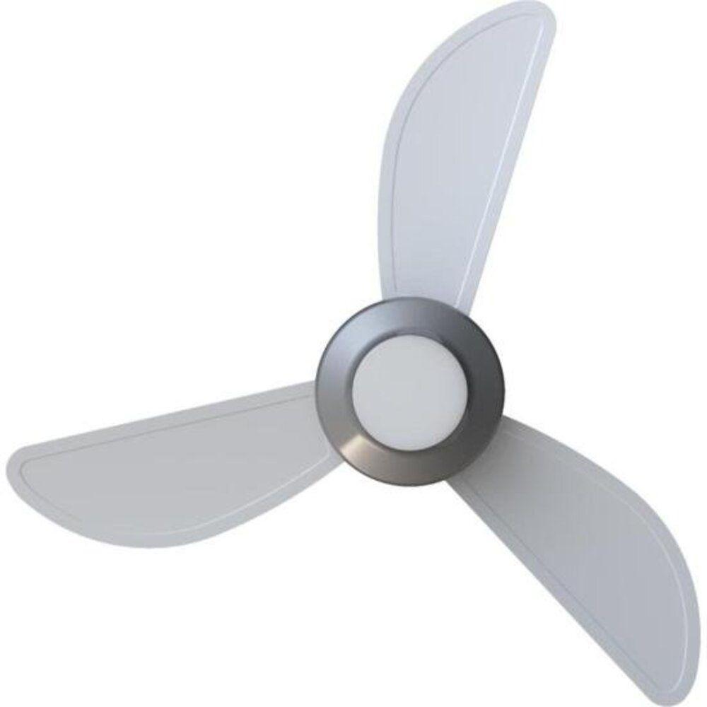 Ventilador De Teto Ventisol Mistral 3 Pás Branco-cinza Bivolt - 4