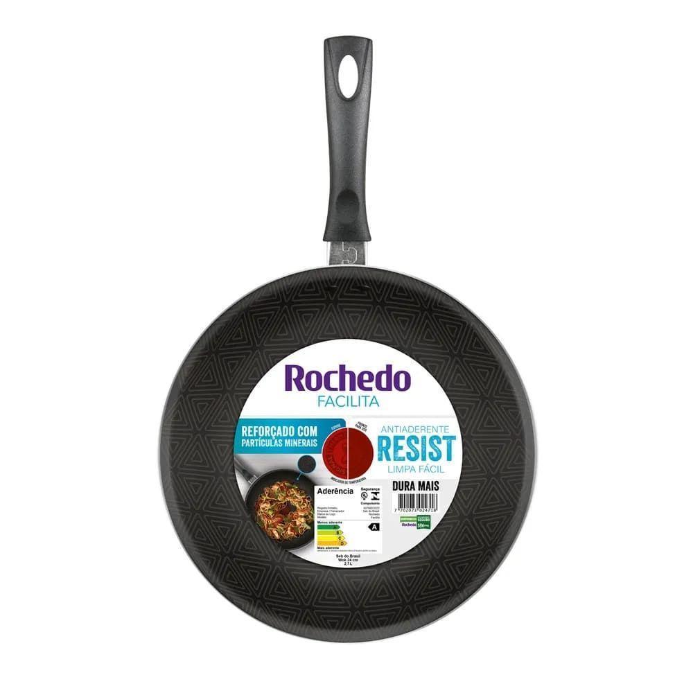 Wok Rochedo Facilita 24cm - 5861035172 Vermelho - 4