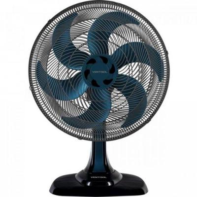 Ventilador de Mesa Ventisol 50cm 6 Pás 3 Velocidades Azul Turbo6 110V