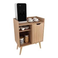 Balcão Cozinha Retrô Com 1 Porta E Prateleiras Multimóveis Cr20100 Amêndoa Amêndoa - 1