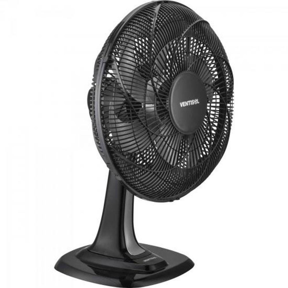 Ventilador De Mesa 40 Cm Com 6 Pas 110V Turbo 6 Preto-cinza Ventisol - 3