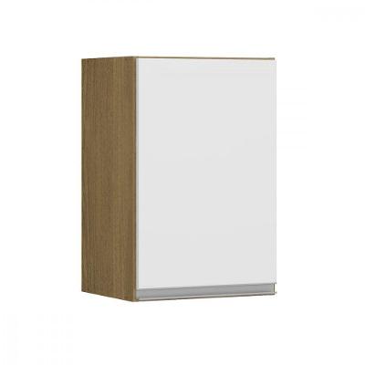 Armário Aéreo De Cozinha 1 Porta 40x60 Cm Mdp Menu Móveis Branco