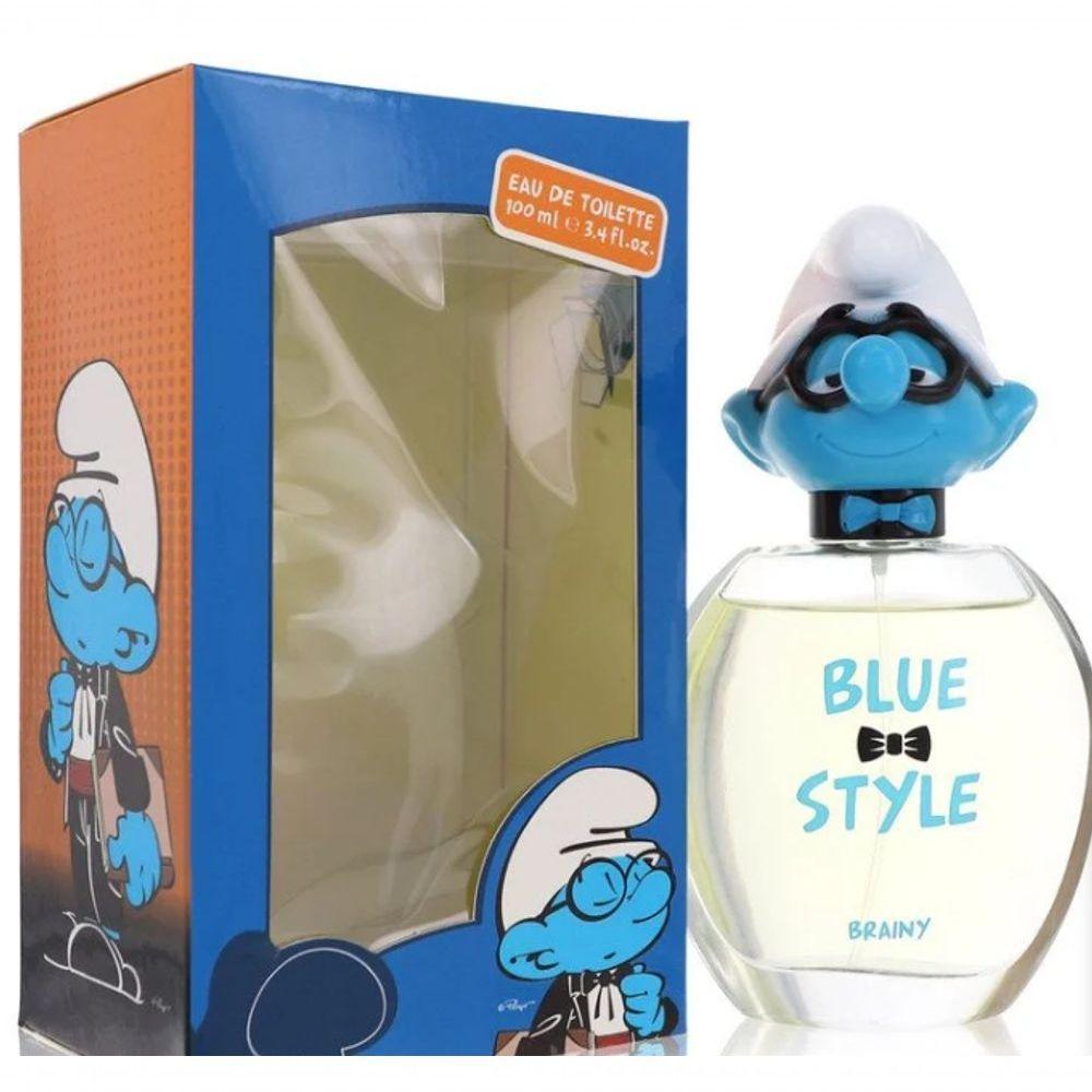 Perfume Masculino The Smurfs 100 Ml Blue Style Brainy Eau De Toilette Spray - 1