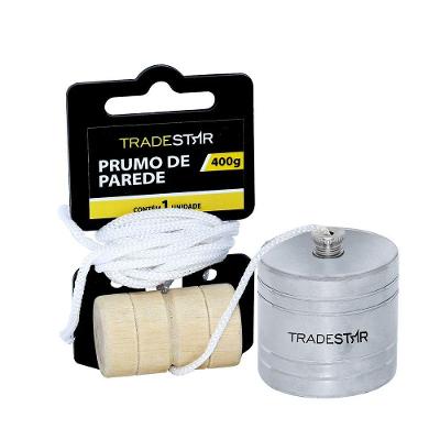 Prumo De Centro 400 G Aço Tradestar
