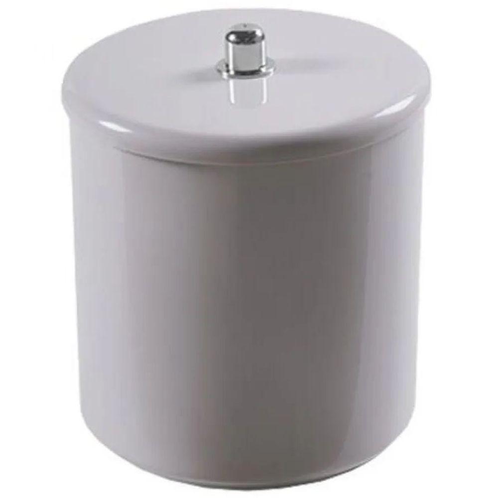 Cesto Multiuso Astra 6 Litros Com Puxador Cromado Cinza 2 - 1