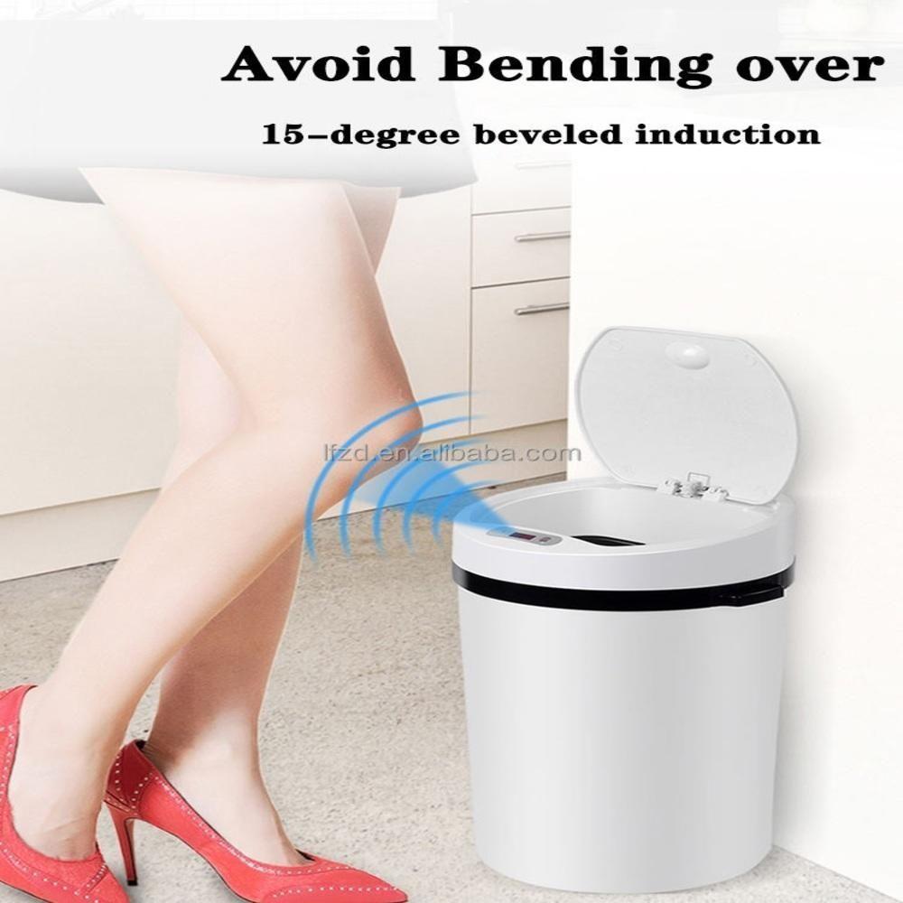Lixeira Automatica Sensor Touch Cesto Lixo 9 Lts Inteligente - 4