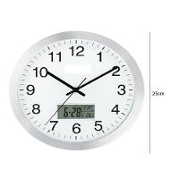 Relogio Parede Completo Termometro Digital Calendario Despertador Escritorio Sala Escritorio - 7