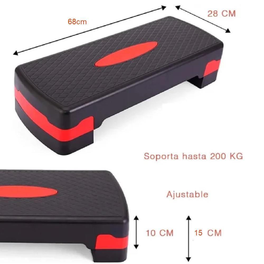 Step Aeróbico Plataforma Exercícios Com Altura Regulável - 9