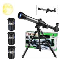 Telescópio Astronômico Luneta Terrestre Tripe Infantil 40x - 3