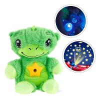 Urso Pelúcia Projetor Estrelas Ursinho Abajur Musical Bebê - 3