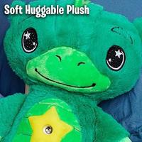 Urso Pelúcia Projetor Estrelas Ursinho Abajur Musical Bebê - 6