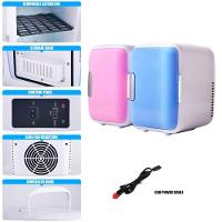 Mini Geladeira Frigobar 2 Em 1 Aquecedor 12v 4l Retro Carro - 3