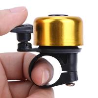 Campainha Sino Bicicleta Retrô Metálico Som Tradicional Design Clássico Dourado