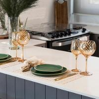 Taça Copa E Cia Jill 690 Ml Em Vidro âmbar - 3