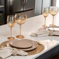 Taça Copa E Cia Jill 690 Ml Em Vidro âmbar - 5