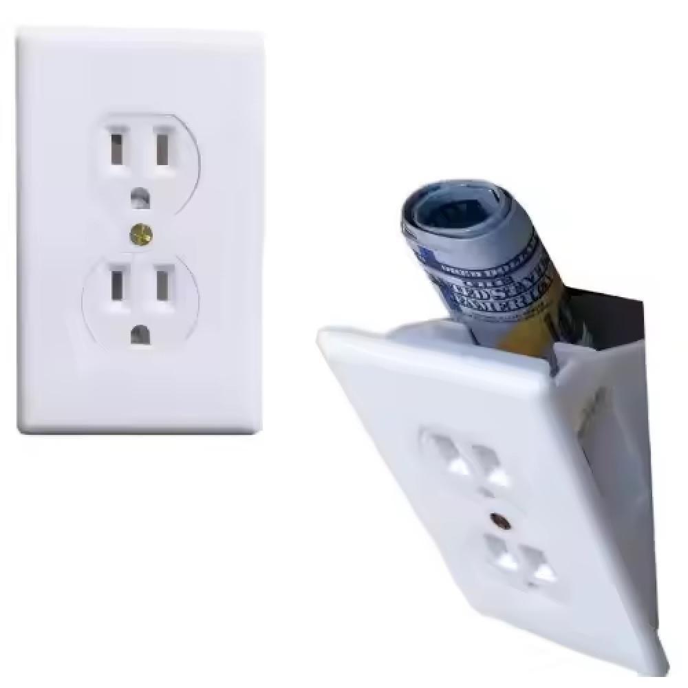 Cofre Secreto Embutir Camuflado Oculto Porta Joias Dólar - 1