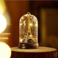 Luminaria Torre Eiffel Abajur Led Mesa Paris Miniatura Quarto Sala Luz Noturna Enfeite Decoraçao