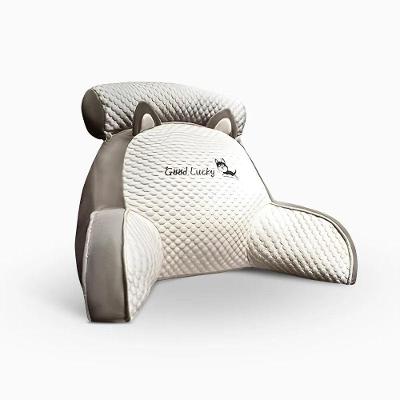 Almofada Leitura Pelúcia Ergonômica Conforto Maciez