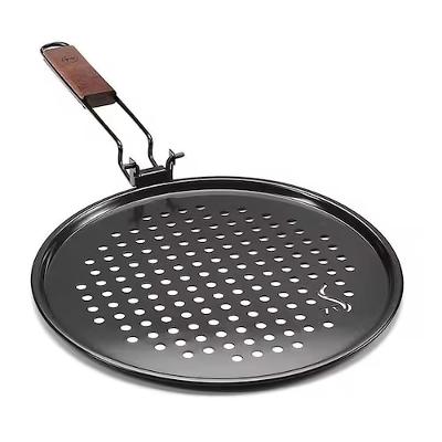 Panela Churrasqueira Grelha Frigideira Churrasco Cabo Retratil Bandeja Assadeira Antiaderente Forma