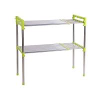 Prateleira Inox Organizador Cozinha Banheiro Estante Ajustavel Multifuncional Microondas Sapateira - 1