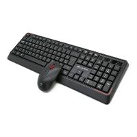 Kit Teclado E Mouse Wireless (s- Fio) C3tech K-w70bk 1600dpi -preto