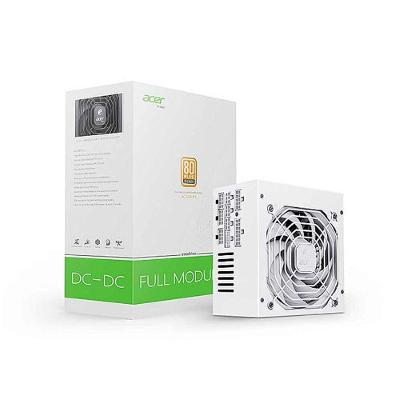 Fonte 750w Real - Atx - Acer - Ac750 80 Plus Bronze Modular Branca