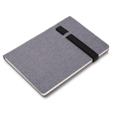 Caderno De Anotações Laranja Com Elástico