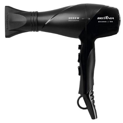 Secador De Cabelos Pro Bsc2000 2000W Britânia Preto 110V