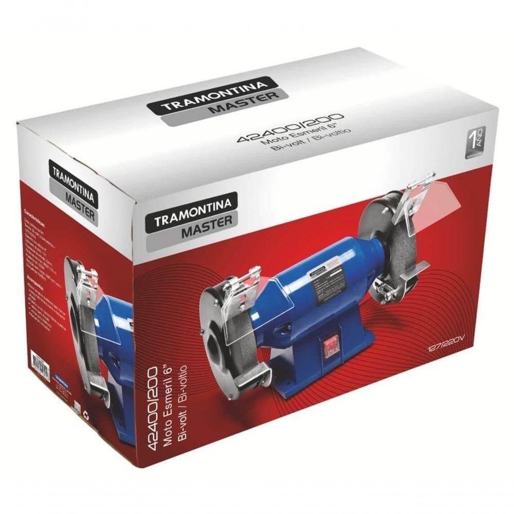 Moto Esmeril Tramontina 6" Profissional 368 W Master Bivolt - 4