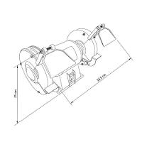 Moto Esmeril Tramontina 6" Profissional 368 W Master Bivolt - 5