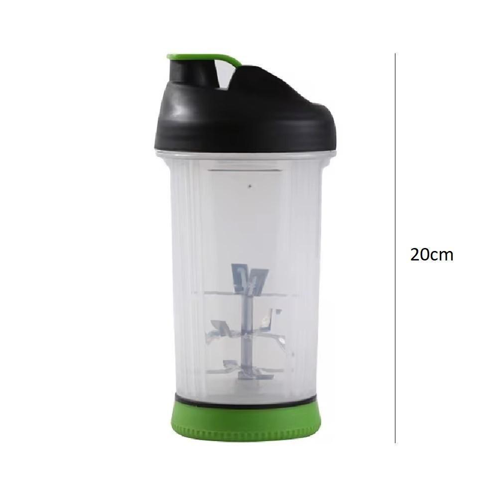 Mini Liquidificador Copo Misturador Portatil Manual Mixer Shake Coqueteleira Squeeze Suco De Fruta Suplementos Academia - 7
