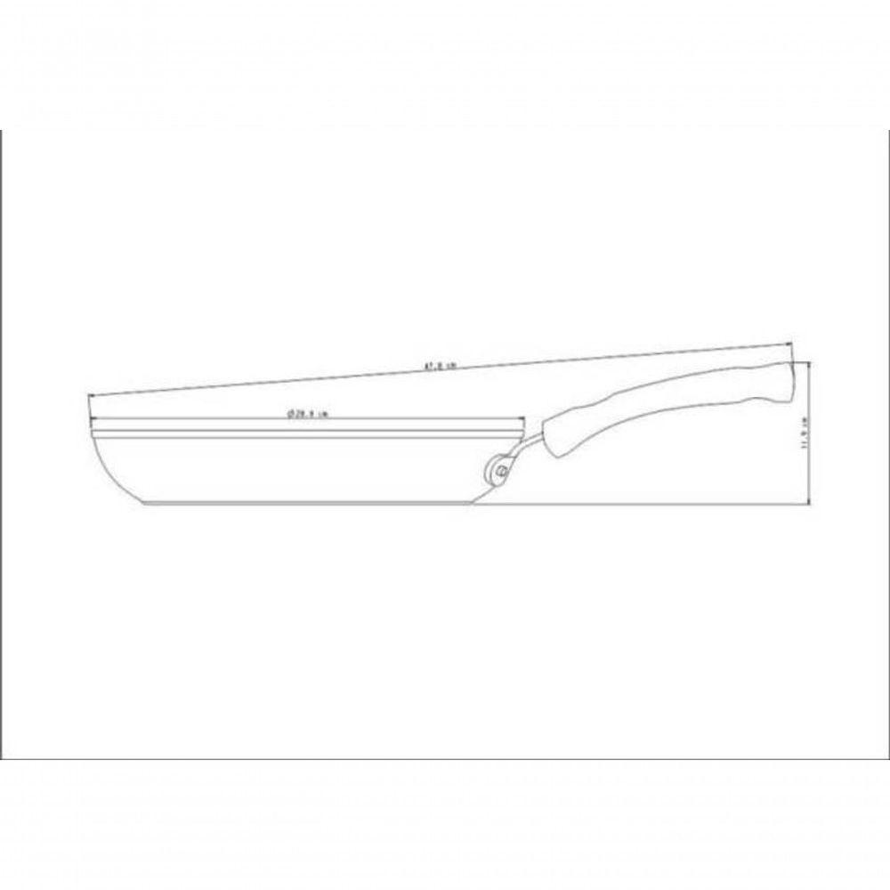 Frigideira Tramontina Profissional Em Alumínio Com Revestimento Antiaderente 28 Cm - 5
