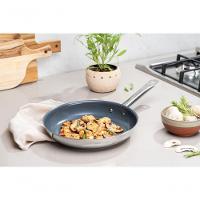 Frigideira Tramontina Rasa Professional Em Aço Inox E Revestimento Cerâmico Grafite 30cm - 2