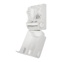 Dispenser Mecânico Para Toalhas Em Bobina - Design Sofisticado Em Branco