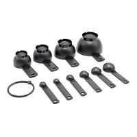Conjunto Profissional De Colheres Medidoras Em Plástico - 10 Peças Para Cozinha - 2