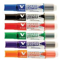 Pincel Para Quadro Branco Recarregável Board Master 6 Unidades - Pilot - 1