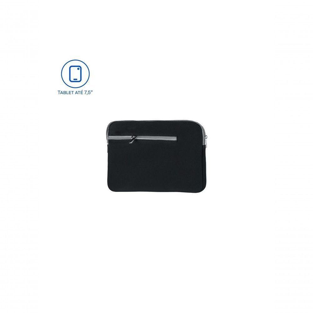Case Neoprene Preta Para Tablet Ate 7.5" - Bo441 - 2