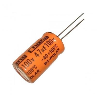 Capacitor Eletrolítico Bipolar 47uf X 100v Capc0002...